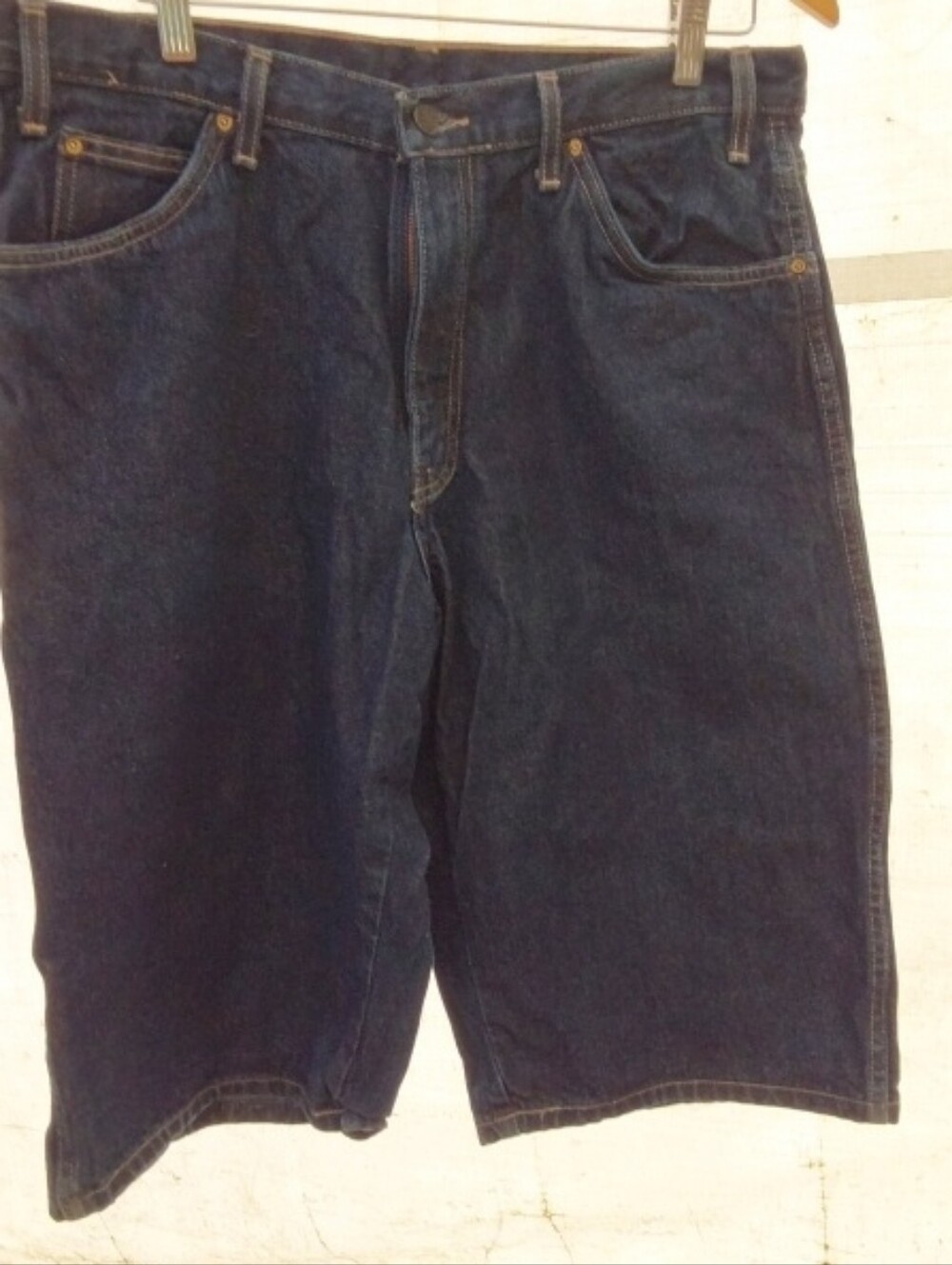 DICKIES Men's Dark Blue Denim Shorts
